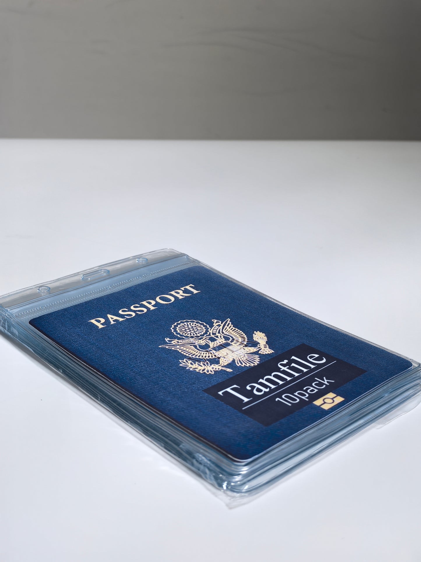 Tamfile Non-magnetically encoded identification document