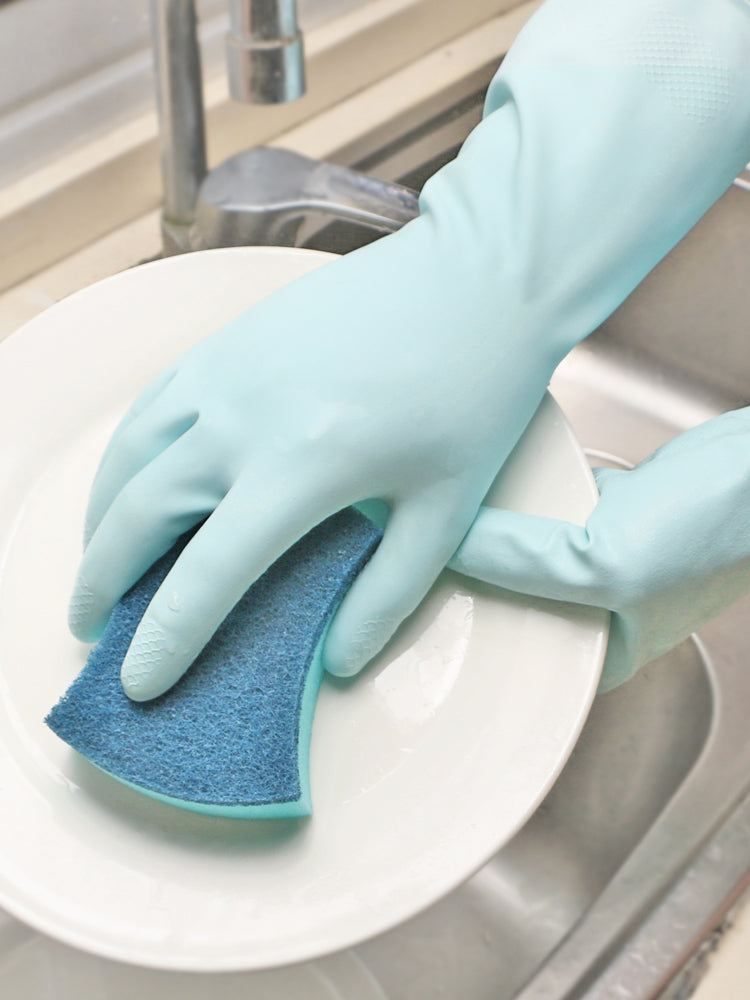 ZOOPIP Breast-fleece cloak, thick protection, thick-walled cloth, kitchen washing bowl, housekeeping, and clean house-use cloak JOOFIRE