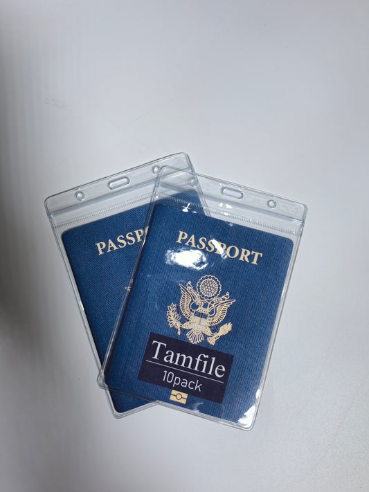 Tamfile Non-magnetically encoded identification document