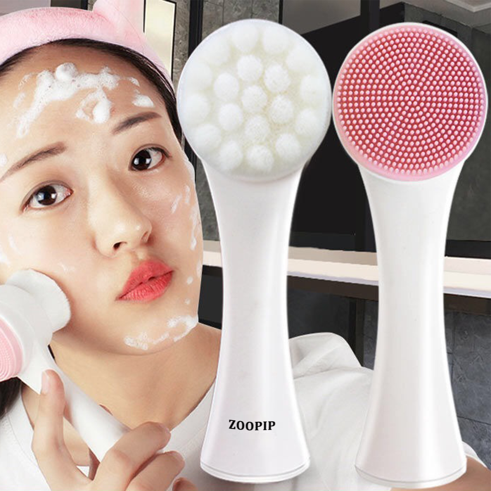 ZOOPIP Chemical printing Silicone washing Pressing Surface printing 3D Double-sided washing Printing Manual Washroom printing Cleaning JOOFIRE